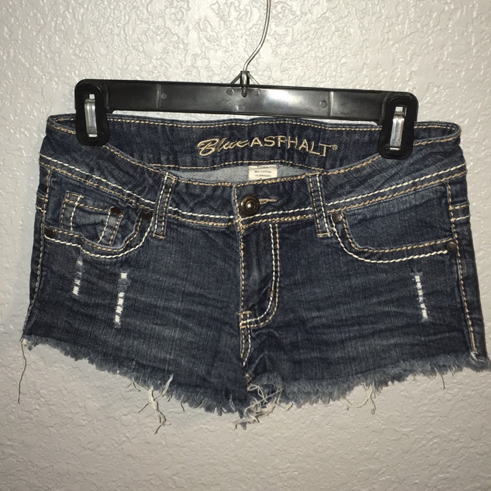Blue Asphalt Shorts